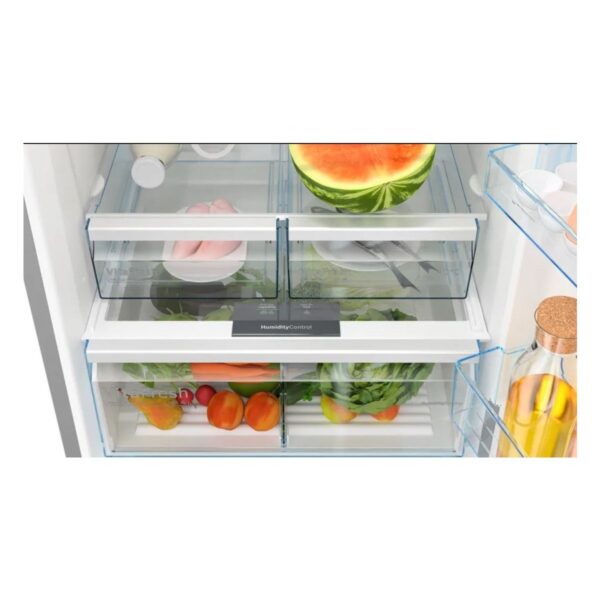 Bosch KGN76VIE0N 186 x 75 cm Kolay Temizlenebilir Inox No-Frost Alttan Donduruculu Buzdolabı