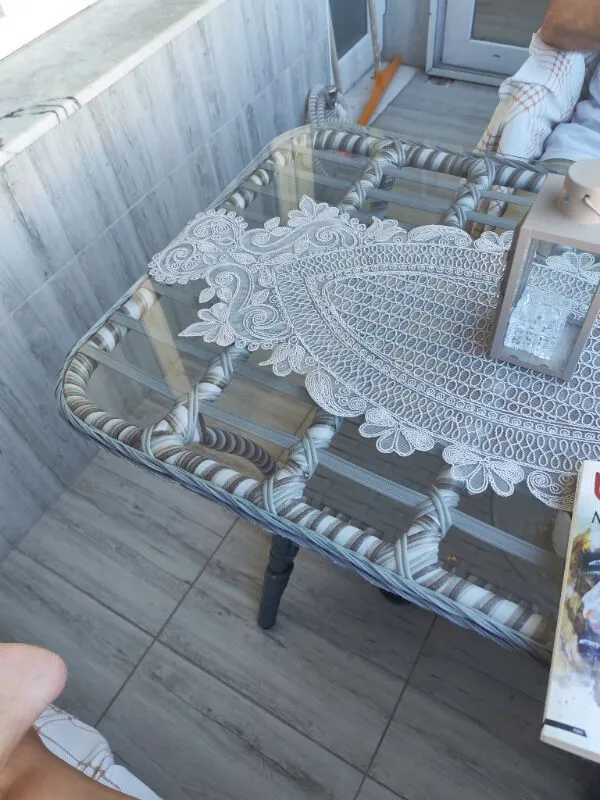 Erdinç Yalçınkaya — Kartepe 2 1 1 Rattan Bahçe Balkon Takımı,kahve Örgü/krem Kumaş