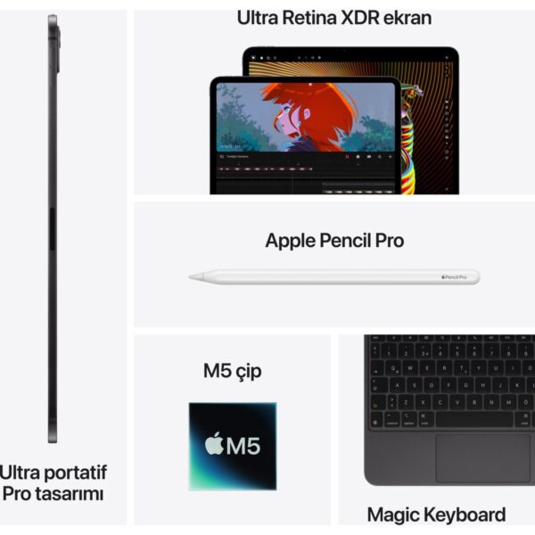 Apple iPad Pro M5 Wi-Fi 256GB 11″ Standart Cam