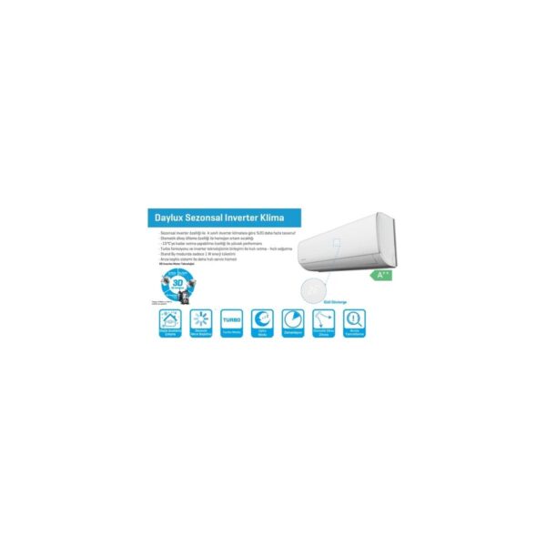 Daikin Daylux DTXP35A A++ 12000 BTU Inverter Duvar Tipi Klima (MONTAJ DAHİL)