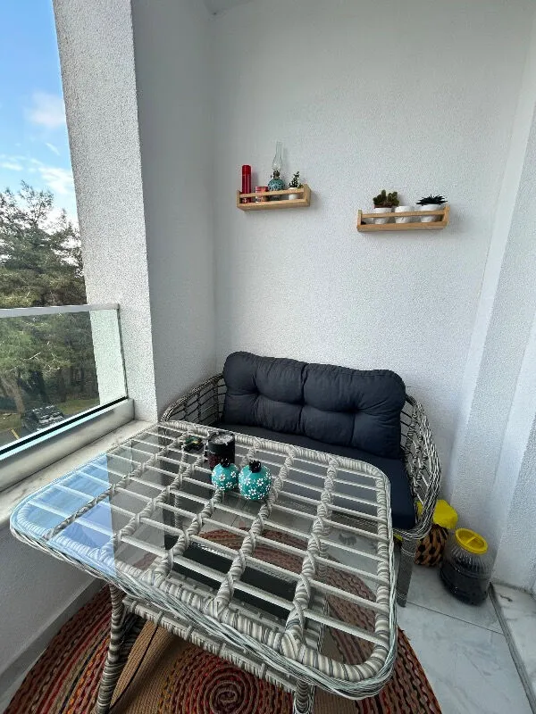 Yeşim Yamanerli — Kartepe 2 1 1 Rattan Bahçe Balkon Takımı,kahve Örgü/krem Kumaş