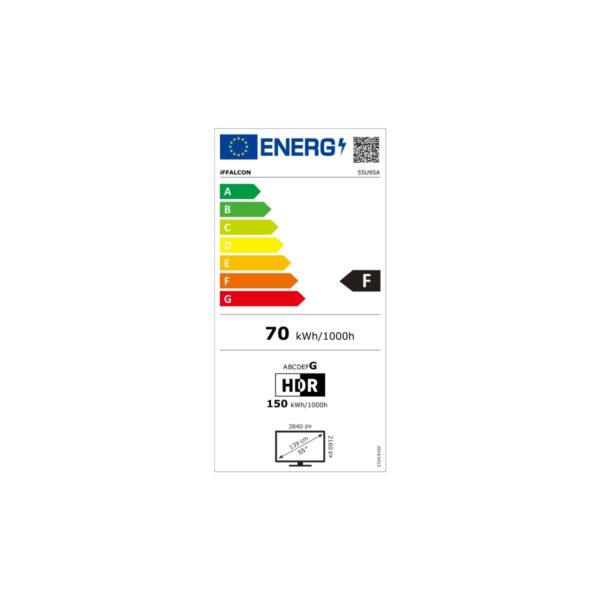 iFFALCON 55U95A 55” 139 Ekran Uydu Alıcılı 4K Ultra HD Google MiniLED TV