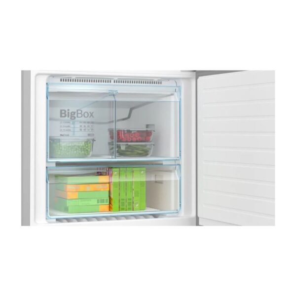 Bosch KGN76CIE0N Serie 6 186 x 75 cm Kolay Temizlenebilir Inox Alttan Donduruculu Buzdolabı