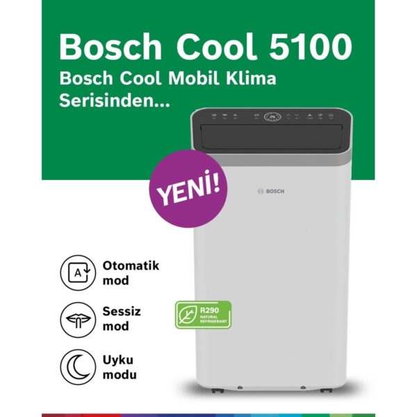 Bosch Cool 5100 12000 BTU Inverter Mobil Klima