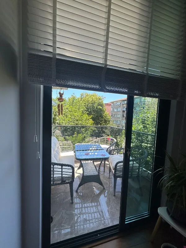 Fadime Erginay — Kartepe 2 1 1 Rattan Bahçe Balkon Takımı,kahve Örgü/krem Kumaş