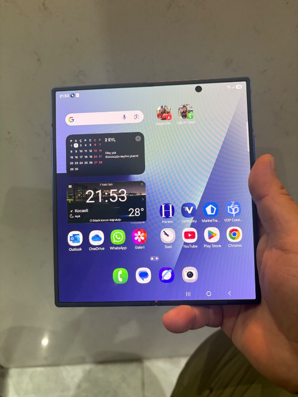 Zeynep Ünal — Samsung Galaxy Z Fold7 12 GB Ram (Samsung Türkiye Garantili)
